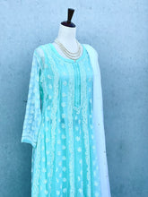 Load image into Gallery viewer, Mehr Mint Green Anarkali
