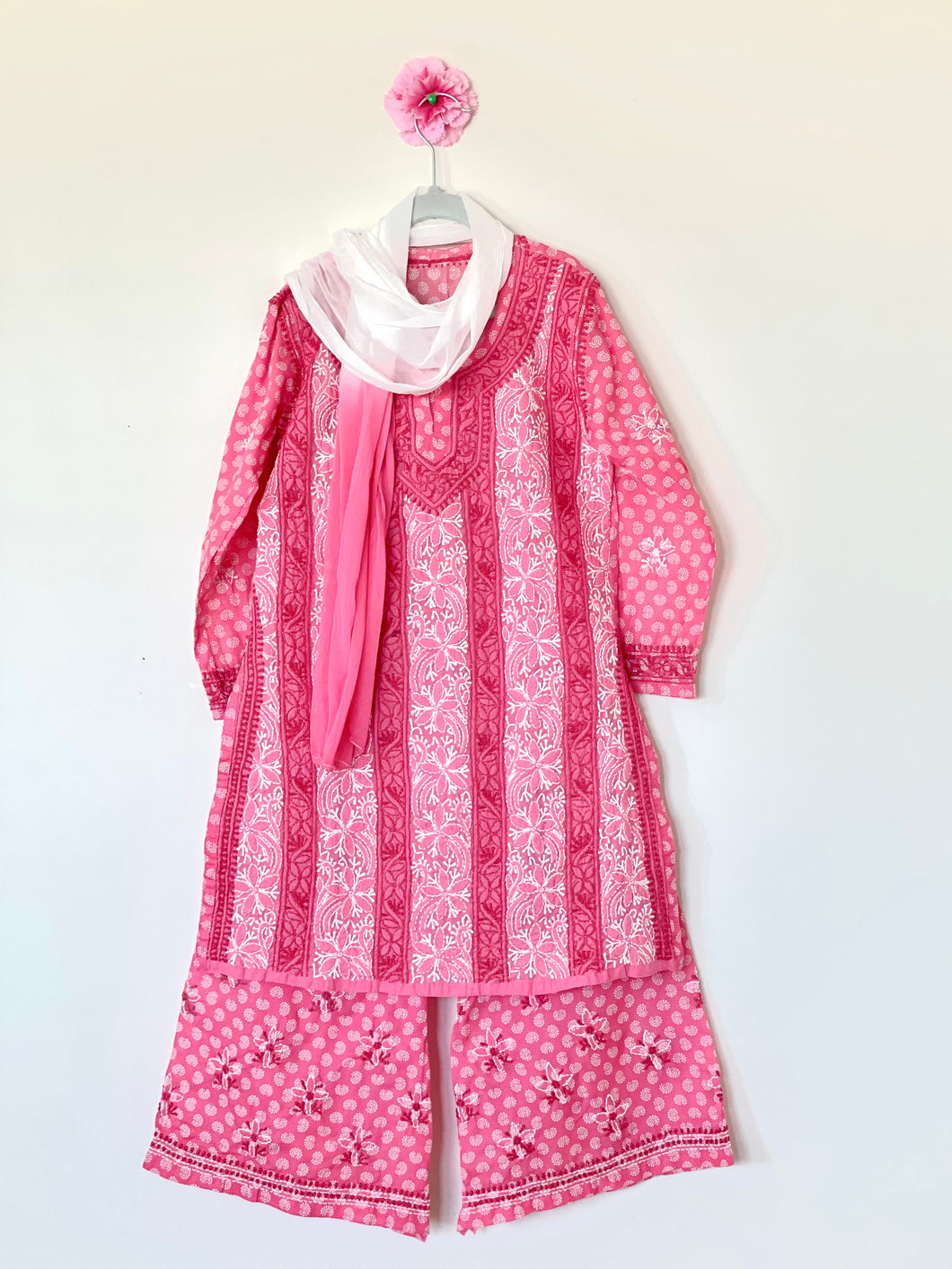 Kids Palazzo Set in Pink